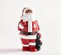 Santa Claus Shaped Cookie Jar