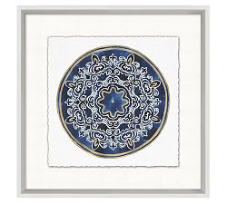 China Pattern Framed Print