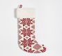 Fair Isle Snowflake Stocking