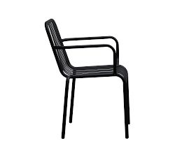 Kaylin Metal Stackable Outdoor Armchairs - Set of 2