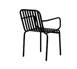 Kaylin Metal Stackable Outdoor Armchairs - Set of 2