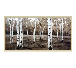 The Birches Canvas