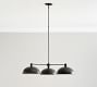 Caufield Metal 3-Arm Chandelier (32&quot;)