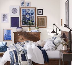 China Pattern Framed Print