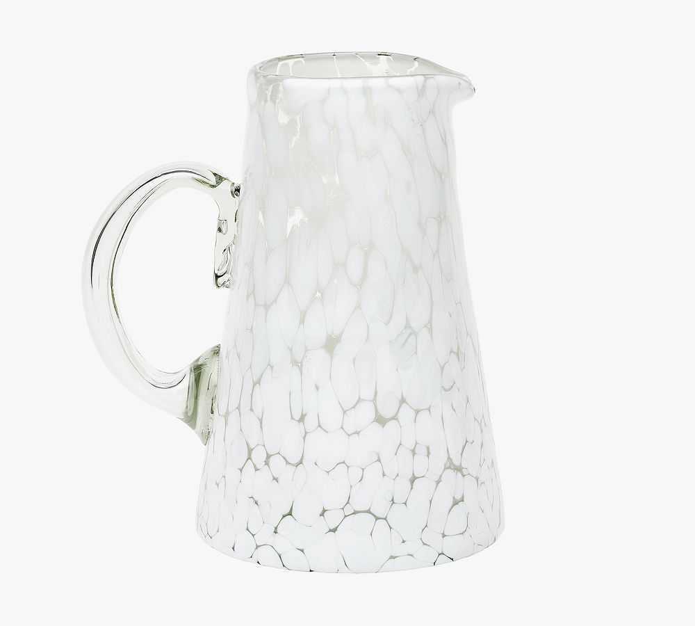 Jalisco Recycled Pitcher, White - White