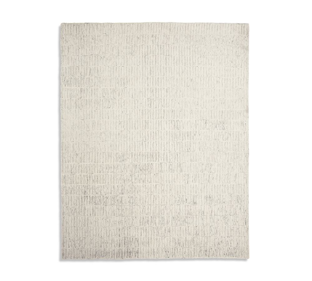 Open Box: Capitola Hand-Tufted Wool Rug, Warm Gray, 8' x 10'