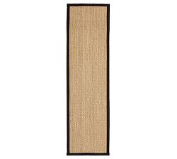 Custom Color-Bound Seagrass Rug