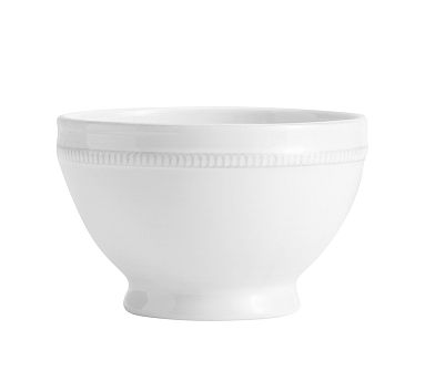 Gabriella Cereal Bowl, Set of 4, White