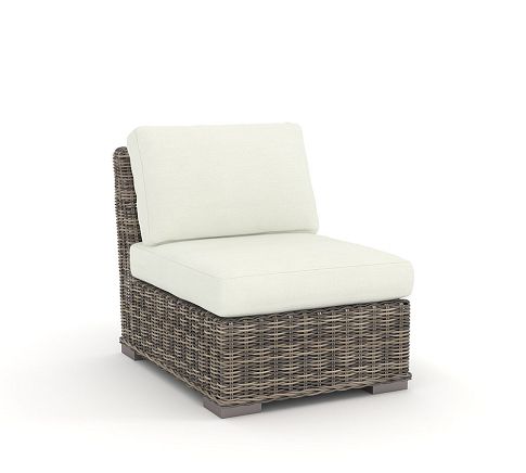 Replacement Roll Arm Sectional Armless Chair Cushion