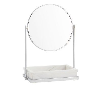 Monique Lhuillier Marble Vanity Mirror