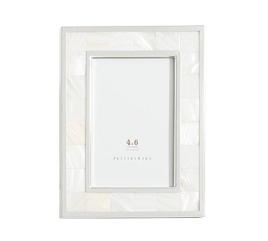 Mother-of-Pearl Frame, 4 x 6&quot;