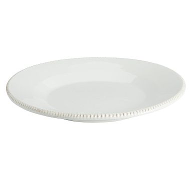 Gabriella Stoneware Salad Plates, Set of 4 - White