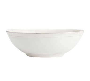Cambria Stoneware Oval Serving Bowl - Stone