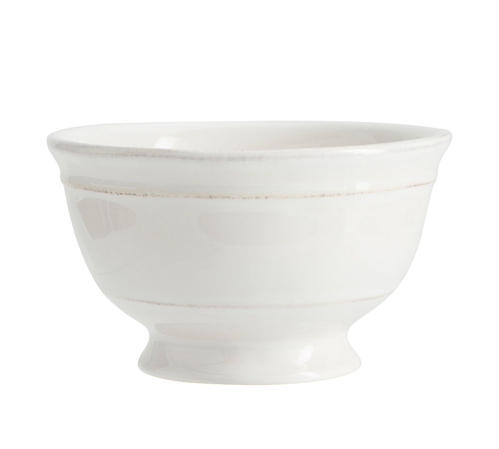 Cambria Handcrafted Stoneware Footed Snack Bowl