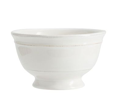 Cambria Stoneware Footed Serving Bowl, Small (5.25&quot;dia. x 3&quot;H) - Stone
