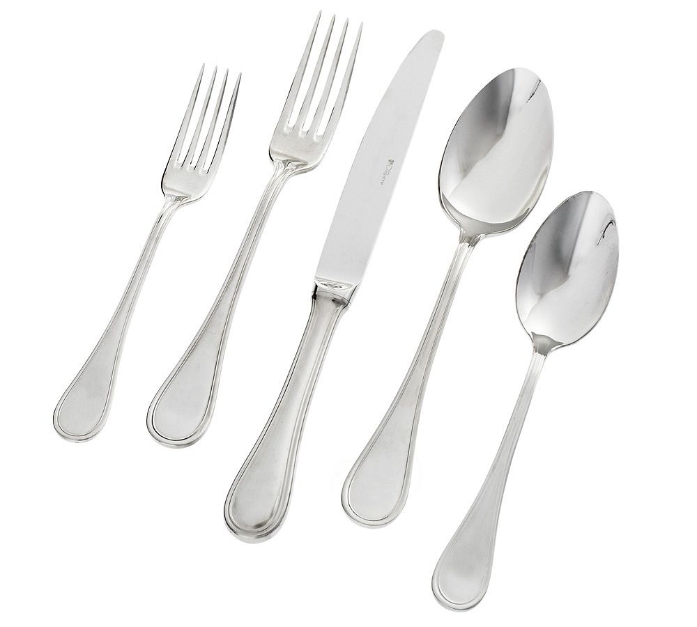5 Piece Set of Katherine Stainless Steel Flatware