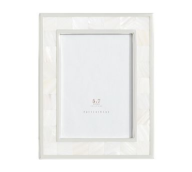 Mother-of-Pearl Frame, 5 x 7&quot;