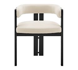 Open Box: Jordyn Upholstered Dining Armchair - Black