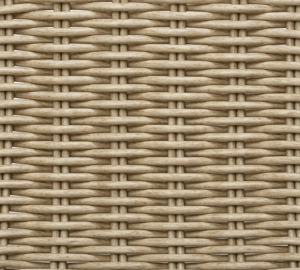 Tulum Natural All-Weather Wicker Swatch