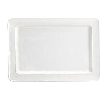 Cambria Stoneware Rectangular Serving Platter  - Stone