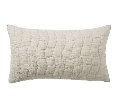 Cloud Quilted Sham, Flax, King