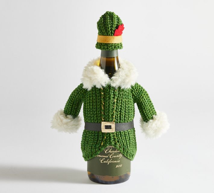Elf Knit Beverage Jacket Pottery Barn