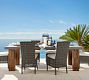 Abbott Concrete &amp; Acacia Chunky Leg Dining Table + Huntington Chair Dining Set