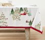 Christmas in the Country Cotton/Linen Tablecloth