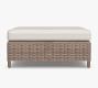 Torrey Wicker Sectional Outdoor Ottoman (37&quot;)