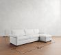 York Roll Arm Chaise Sectional (86&quot;&ndash;116&quot;)