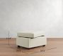 Cameron Modern Roll Arm Storage Ottoman