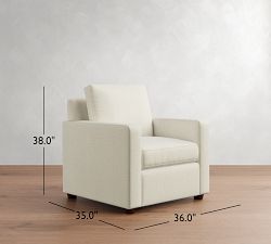 Cameron Modern Square Arm Chair