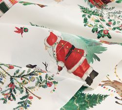 Santa in the Country Sheet Set