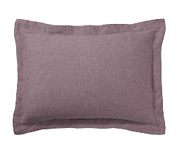 Open Box: Belgian Flax Linen Sham, Standard Set of 3 - Fig