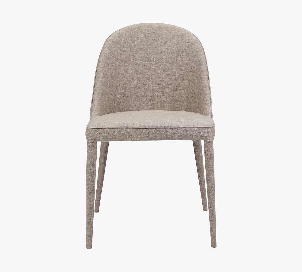 Open Box: Emilio Upholstered Dining Chairs, Set of 2 - Beige