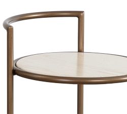 Isa Round End Table