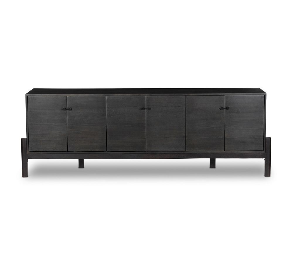 Open Box: Hughes Media Console, 84&quot; - Worn Black