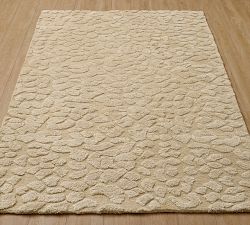 Cheetah Sculpted Wool Rug