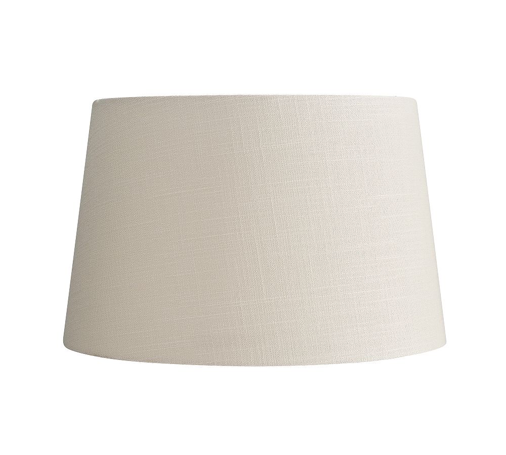 Open Box: Gallery Textured Linen Tapered Drum Lamp Shade, 20&quot; Extra Large - Sand