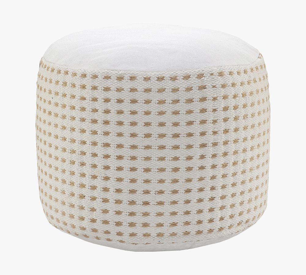 Open Box: Gavi Jute Pouf