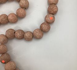 Open Box: Solis Terra Cotta Beads, 60&quot;