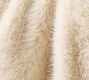 Sparkle Faux Fur Throw