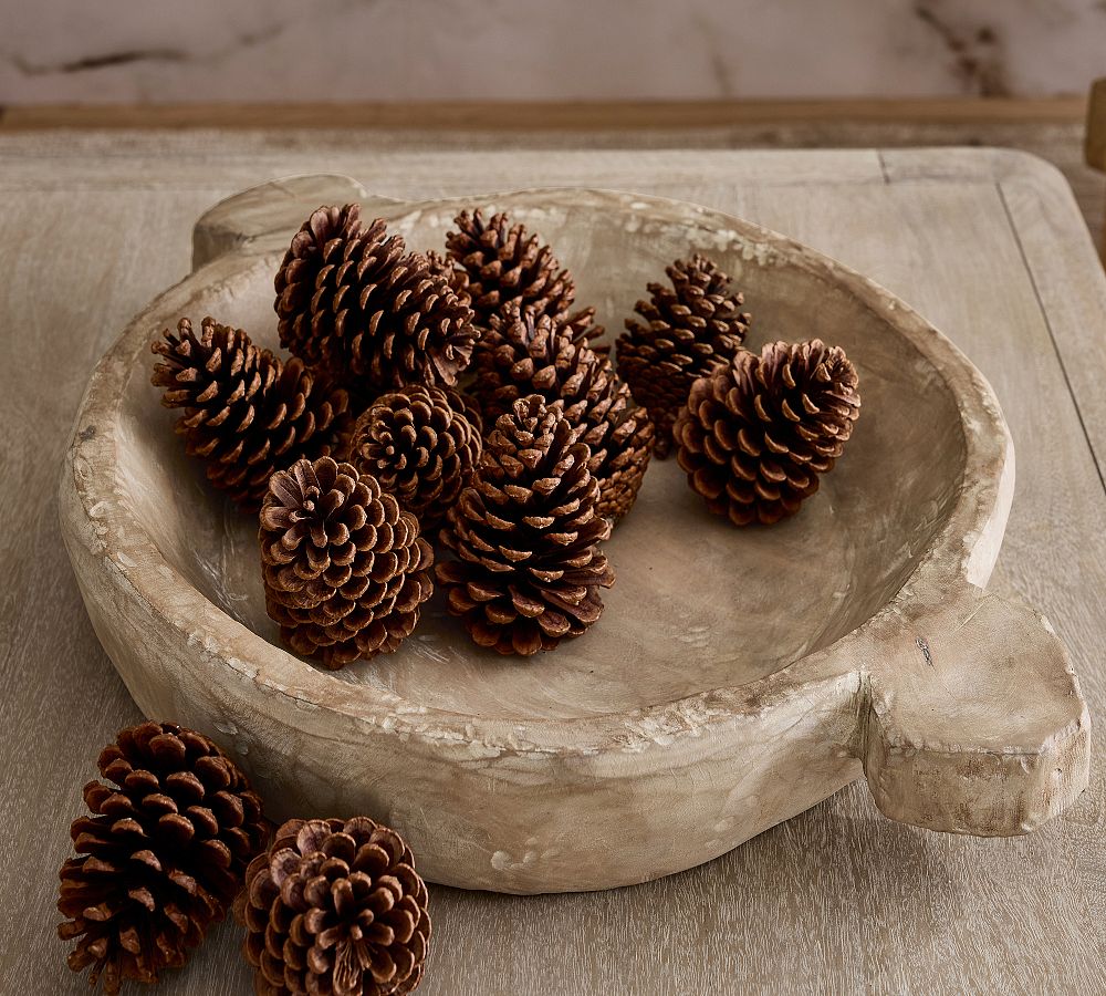Wooden Dough Bowl