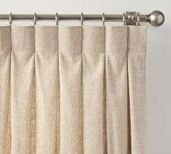 Emery Linen Inverted Box Pleat Curtain