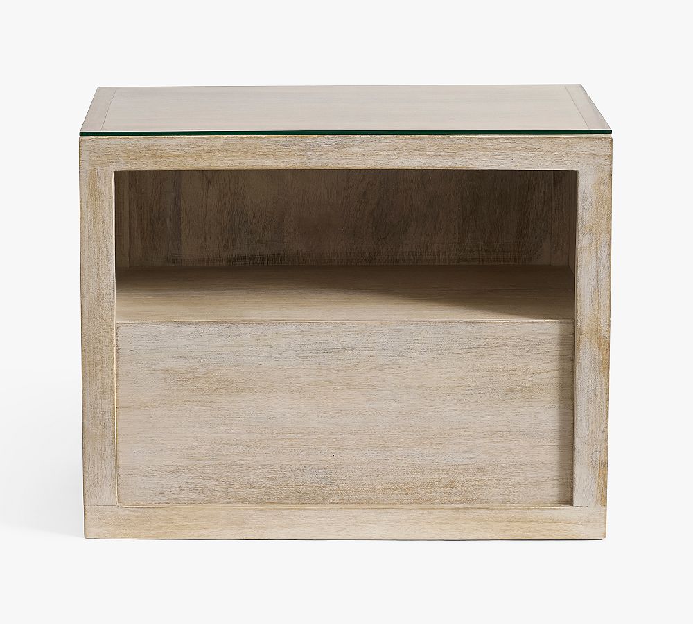 Cayman Nightstand (27") - Biscotti, 27"