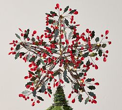 Rustic Red Tree Topper