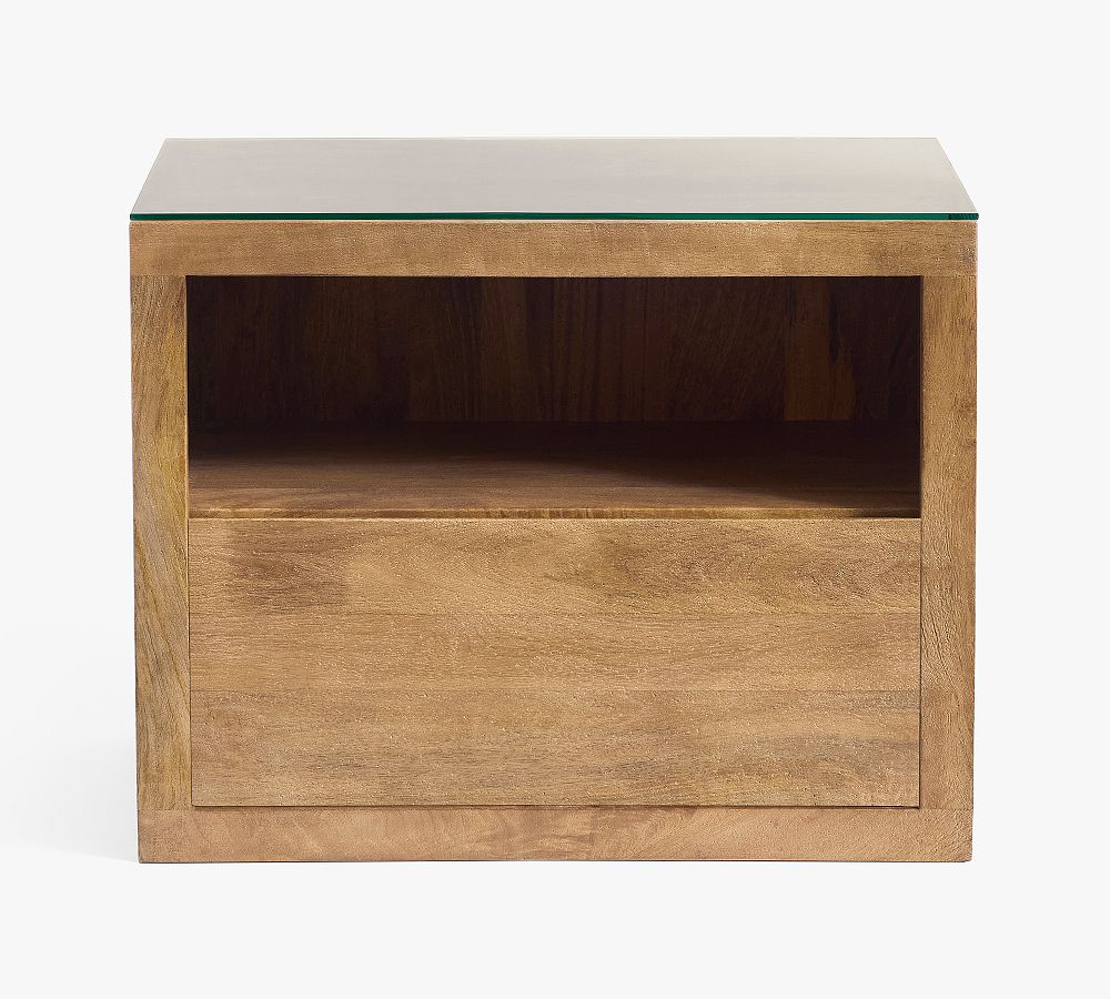 Cayman Nightstand (27") - Heirloom Wheat, 27"