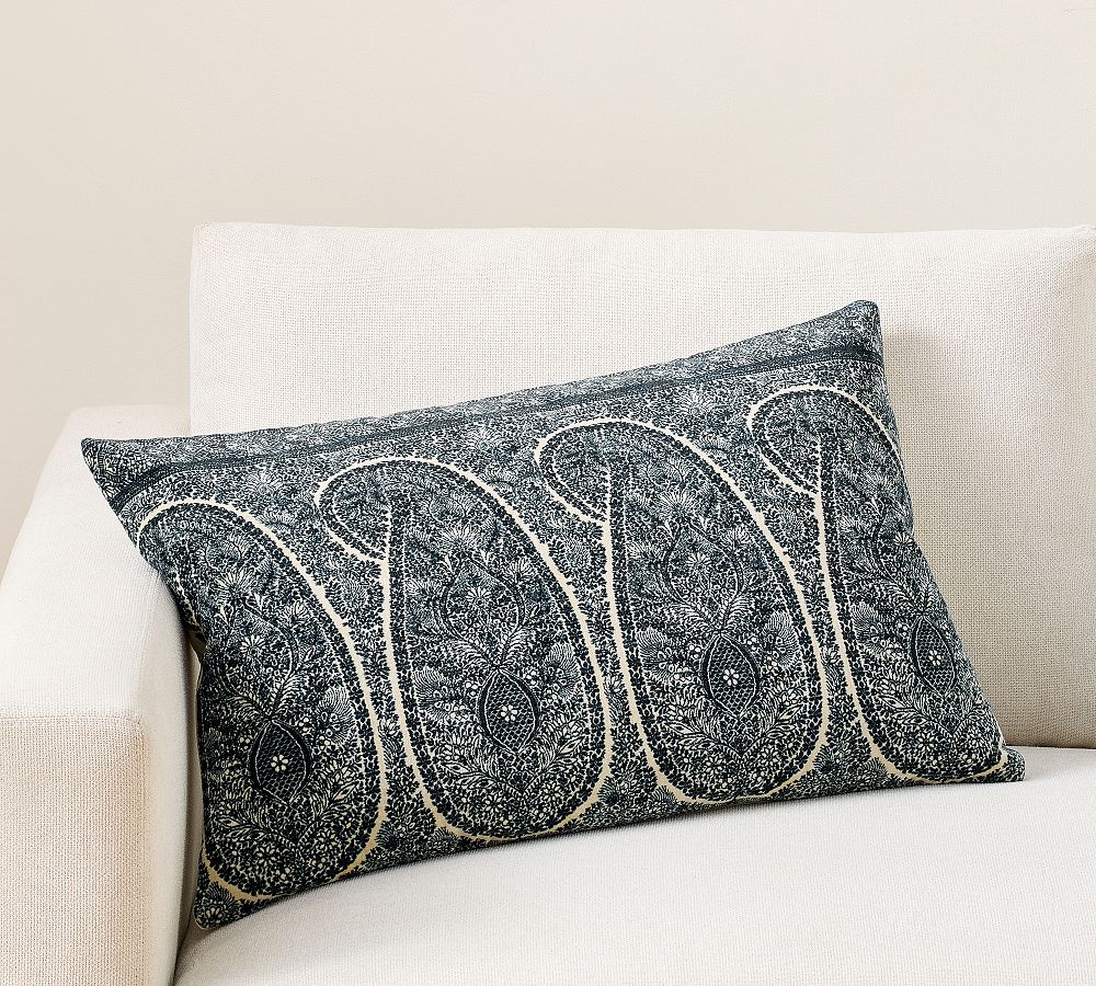 Anastasia Velvet Lumbar Pillow