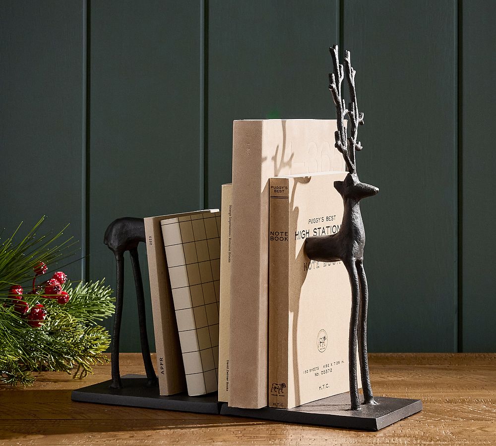 Reindeer Bookends