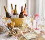 Antique Cut Champagne Flutes - Set of 4
